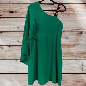 Tricia Fix - one shoulder dress studded strap NWOT